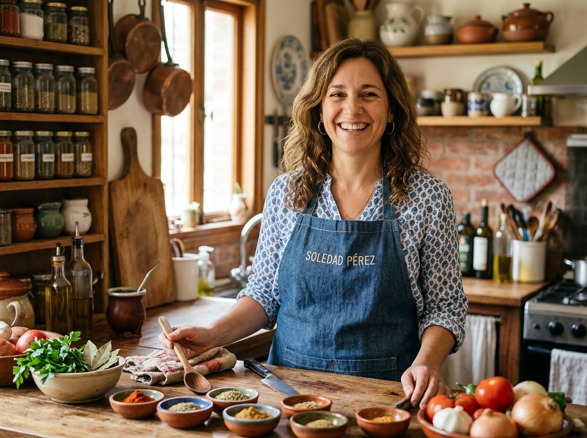 Cocinero Soledad Pérez